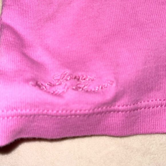 Ralph Lauren Bright Pink V-Neck Short Sleeve Top - Picture 5 of 9